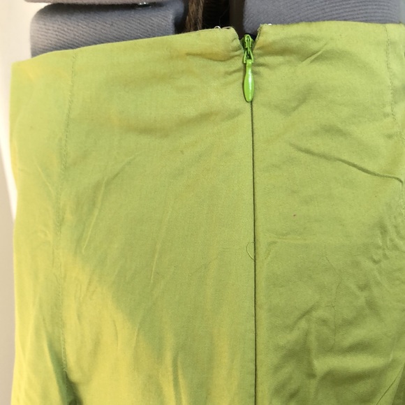 Boden full skirt. Lime / Purple. UK 14: US 10. - Picture 4 of 9